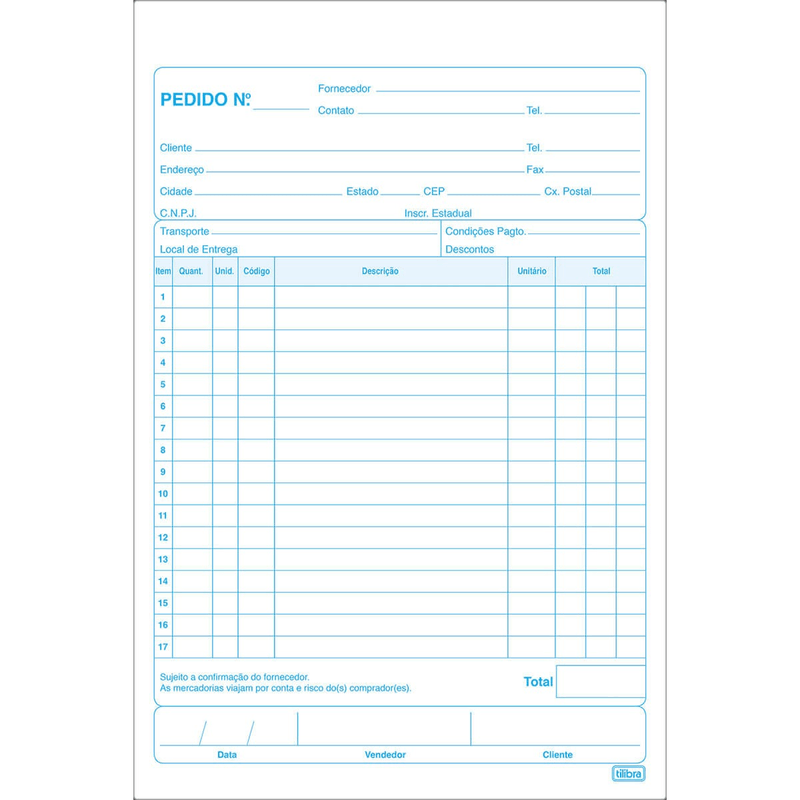 Talao-De-Pedido-1-18-Medio-40-Folhas-2-Vias-Tilibra-1X1UN