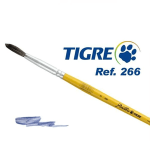 Pincel Redondo 266 Nr 0 Ponei - Tigre