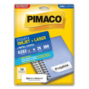 ETIQUETA PIMACO CARTA 6282 ENV C 350UND