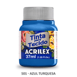 Tinta-Para-Tecido-Fosca-Azul-Turquesa-37ml-Acrilex-1X1UN