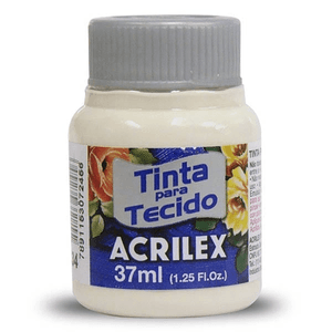 Tinta Tecido Fosca Areia 37  ml - Acrilex