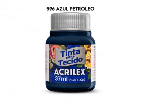 Tinta-Para-Tecido-Fosca-Azul-Petroleo-37ml-Acrilex-1X1UN