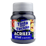 Tinta-Para-Tecido-Fosca-Cinza-Chumbo-37ml-Acrilex-1X1UN