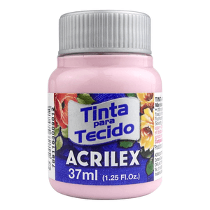 Tinta Para Tecido Fosca Lilás Seco 37ml Acrilex