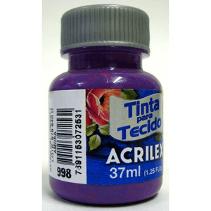 Tinta Tecido Fosca Amora 37  ml - Acrilex