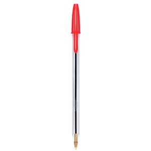 Caneta Esferográfica Cristal 1.0mm media vermelha - Unidade -   Bic