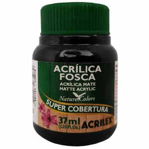 Tinta Acrilica Fosca 37 ml  Preto - Acrilex