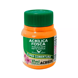 Tinta Acrilica Fosca 37  ml Laranja - Acrilex