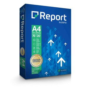 Papel A4 75 g  Branco 500 Folhas - Report