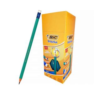 Lapis Bic Evolution C/ Borracha Hexag HB - Unidade - Bic