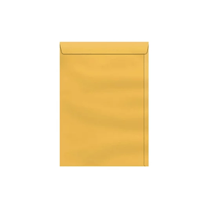 Envelope Saco Amarelo ouro 80g 11 x 17 cm Scrity