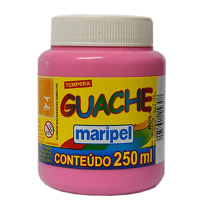 Tinta Guache Rosa 250  ml - MAripel