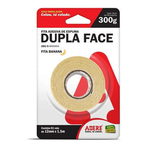 FITA DUPLA FACE 12X1 5 ESPUMA 285S ADERE