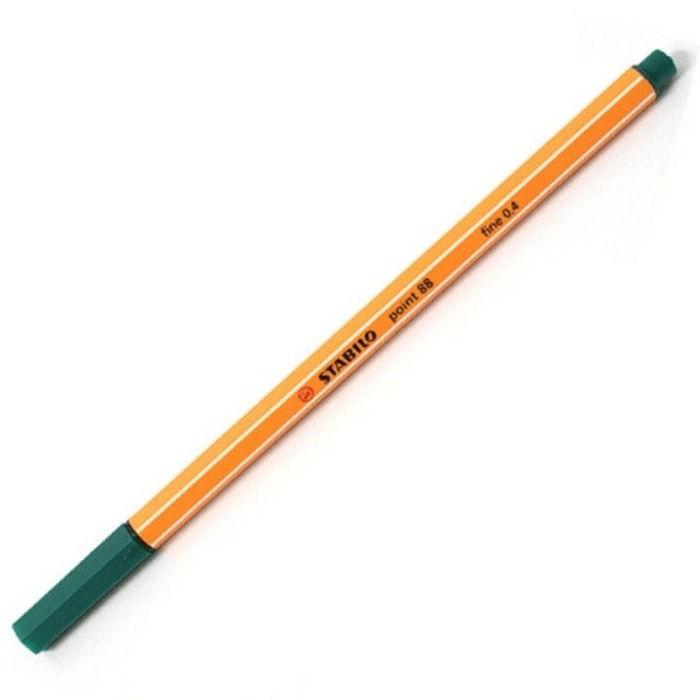 Caneta-Stabilo-Point-88-Fine-0-4mm-Verde-Escuro-1X1UN