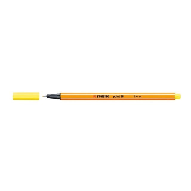 Caneta-Stabilo-Point-88-24-Amarelo-Limao-1X1UN