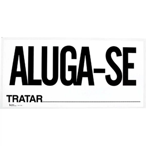 Cartaz Aluga-se - Folha - Grafset