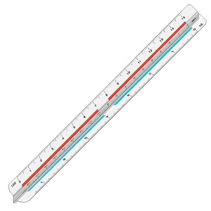 Mini Escalimetro Me 15 - Trident