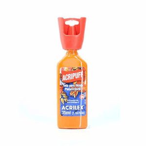 Tinta Acripuff 35  ml Laranja - Acrilex