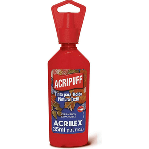 Tinta Acripuff 35ml Vermelho Fogo Acrilex