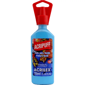 Tinta Acripuff 35  ml Azul Turquesa - Acrilex