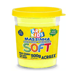 Massa-De-Modelar-Pote-500g-Amarelo-Limao-Acrilex-1X1UN