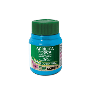 Tinta Acrilica Brilhante 37 ml Azul Cel - Acrilex