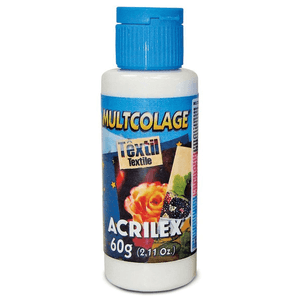 Cola Multicolage Textil 60  ml - Acrilex