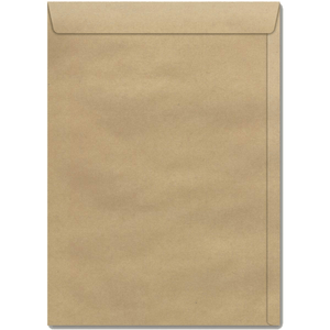 ENVELOPE SACO 20X28 SCRITY KRAFT NAT 80G