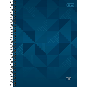 Caderno Espiral Capa Dura 10 Matérias Zip 200 Folhas Tilibra