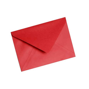 ENVELOPE CELUCAT CONVITE 78X115 VERMELHO