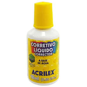 Corretivo Liquido Escolar 18  ml  - Acrilex