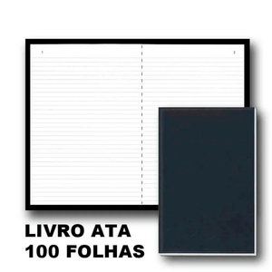 Caderno Capa Dura Folhas Numeradas 200 Folhas - SD