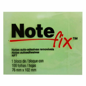 Bloco Adesivo  76X102 Notefix Grd Vernelho - 3M