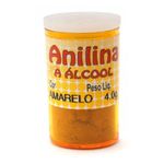 ANILINA-A-ALCOOL-GLITTER-4GR-AMARELO-1X1UN