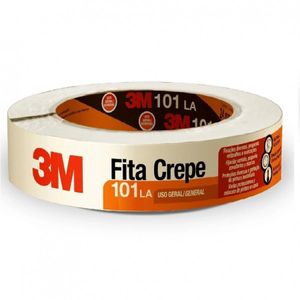 Fita Crepe Uso Geral 24X50 Matéria - 3M