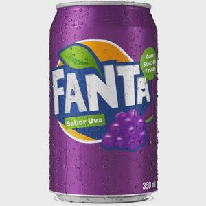 REFRIGERANTE FANTA UVA 350ML LATA