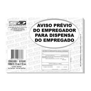 AVISO PREVIO DO EMPREGADOR SD 50F