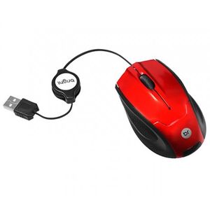 MINI MOUSE BRIGHT USB RETRATIL 0101 VERM