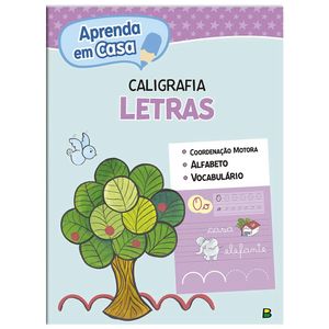 Livrol Aprendendo Caligrafia Letras - Todolivro