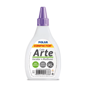 Cola Arte Polar Incolor 90Gr - Compactor