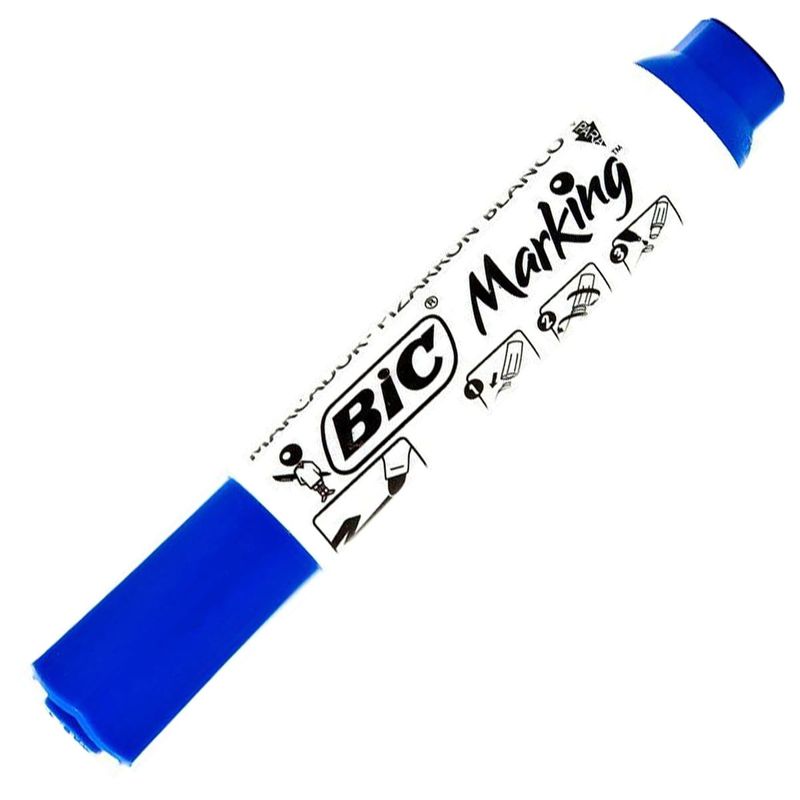 Marcador-Para-Quadro-Branco-Marking-Azul-Bic-1X1UN