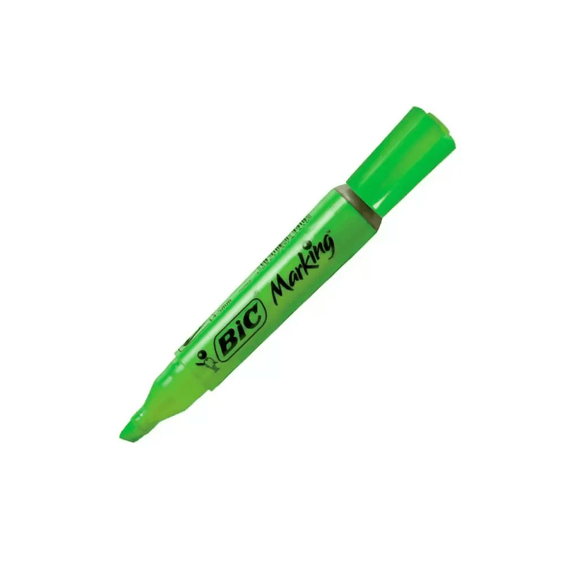 Marca-Texto-Bic-Marking-Verde-1X1UN