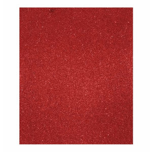 Eva Glitter Folha 40X48 cm   Vermelho - Ibel