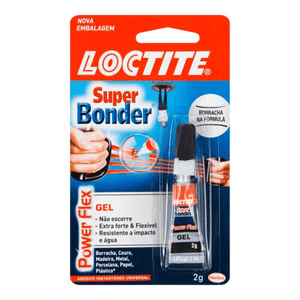 Cola Super Bonder Loc Power Flex Gel 2Gr - Loctite