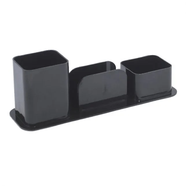 Porta-Caneta-Triplo-Preto-Dello-1X1UN