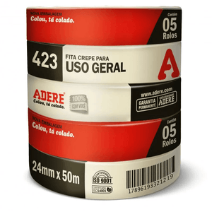 Fita Crepe 24X50 Uso Geral 423 - Adere