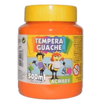 Tinta-Guache-Laranja-500ml-Acrilex-1X1UN