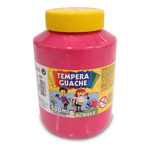 Tinta Guache Rosa 500ml Acrilex