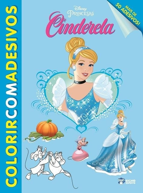 LIVRO-RIDEEL-DISNEY-COLOR-C-AD-CINDEREL-1X1UN