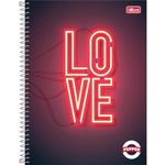 Caderno-Espiral-Capa-Dura-Pepper-10-Materias-160-Folhas-Feminino-Tilibra-1X1UN